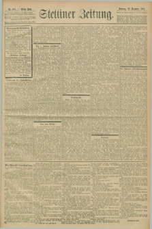 Stettiner Zeitung. 1901, Nr. 300 (22 Dezember)