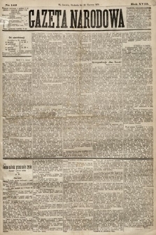 Gazeta Narodowa. 1879, nr 142