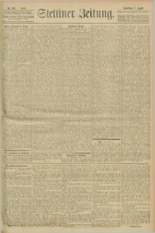 Stettiner Zeitung. 1902, Nr. 183 (7 August)