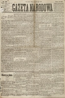 Gazeta Narodowa. 1879, nr 167