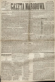 Gazeta Narodowa. 1879, nr 170