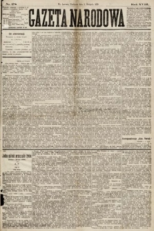 Gazeta Narodowa. 1879, nr 178