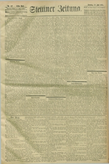 Stettiner Zeitung. 1903, Nr. 167 (19 Juli)