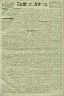 Stettiner Zeitung. 1903, Nr. 202 (29 August)