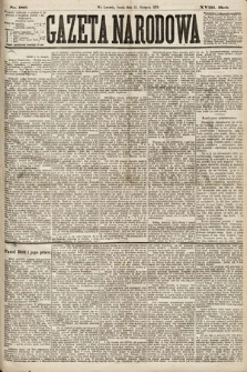 Gazeta Narodowa. 1879, nr 186