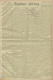 Stettiner Zeitung. 1903, Nr. 262 (7 November)