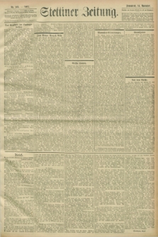 Stettiner Zeitung. 1903, Nr. 268 (14 November)