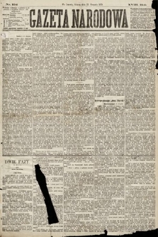 Gazeta Narodowa. 1879, nr 194