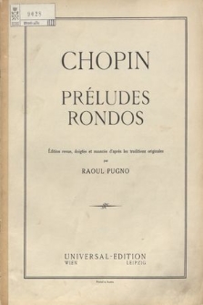Préludes & Rondos