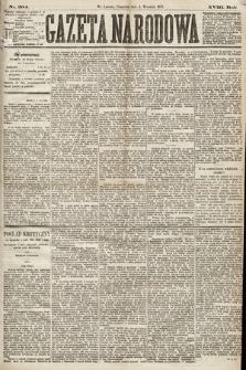 Gazeta Narodowa. 1879, nr 204