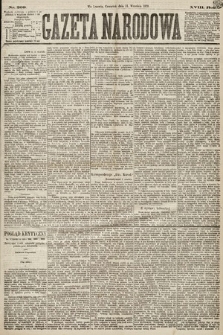 Gazeta Narodowa. 1879, nr 209