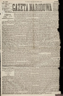 Gazeta Narodowa. 1879, nr 222