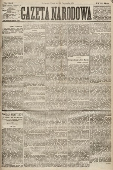 Gazeta Narodowa. 1879, nr 242