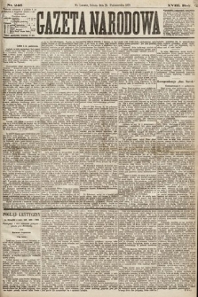 Gazeta Narodowa. 1879, nr 246