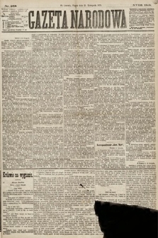 Gazeta Narodowa. 1879, nr 268