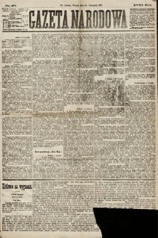 Gazeta Narodowa. 1879, nr 271