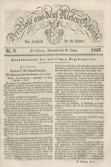 Der Bote aus dem Riesen-Gebirge : eine Zeitschrift für alle Stände. Jg.38, Nr. 8 (26 Januar 1850) + dod.