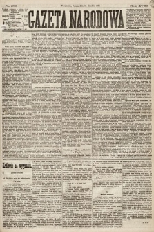 Gazeta Narodowa. 1879, nr 286