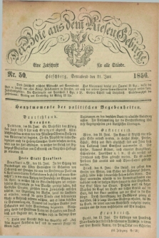 Der Bote aus dem Riesen-Gebirge : eine Zeitschrift für alle Stände. Jg.44, Nr. 50 (21 Juni 1856) + dod.
