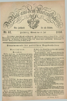 Der Bote aus dem Riesen-Gebirge : eine Zeitschrift für alle Stände. Jg.44, Nr. 57 (16 Juli 1856) + dod.