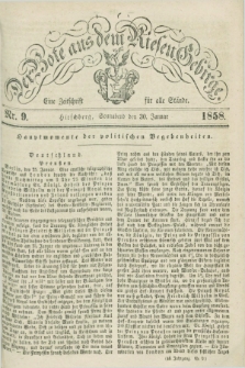 Der Bote aus dem Riesen-Gebirge : eine Zeitschrift für alle Stände. Jg.46, Nr. 9 (30 Januar 1858) + dod.