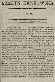 Gazeta Krakowska. 1805, nr 11