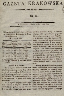 Gazeta Krakowska. 1805, nr 12
