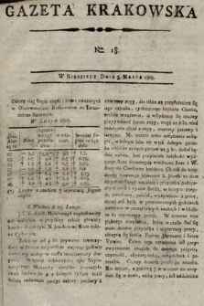 Gazeta Krakowska. 1805, nr 18