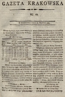Gazeta Krakowska. 1805, nr 20