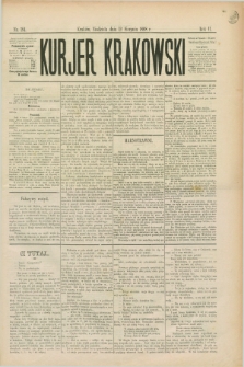 Kurjer Krakowski. R.2, nr 184 (12 sierpnia 1888)