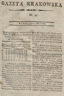 Gazeta Krakowska. 1805, nr 35