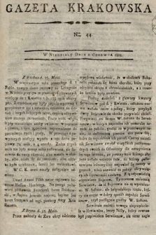 Gazeta Krakowska. 1805, nr 44