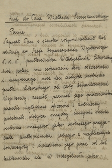 „List do pana Wacława Sieroszewskiego”