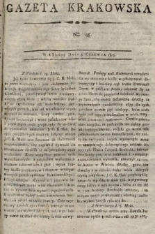 Gazeta Krakowska. 1805, nr 45