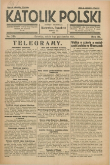 Katolik Polski. R.3, nr 231 (8 października 1927) + dod.