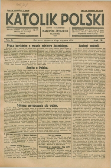 Katolik Polski. R.4, nr 9 (12 stycznia 1928) + dod.