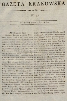 Gazeta Krakowska. 1805, nr 57