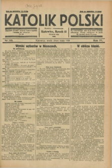 Katolik Polski. R.4, nr 118 (23 maja 1928) + dod.