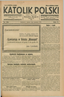 Katolik Polski. R.4, nr 126 (2 czerwca 1928) + dod.