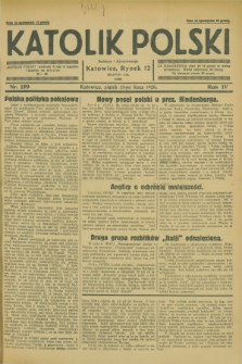 Katolik Polski. R.4, nr 159 (13 lipca 1928)