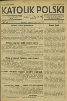 Katolik Polski. R.4, nr 164 (19 lipca 1928) + dod.