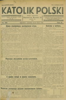 Katolik Polski. R.4, nr 170 (26 lipca 1928) + dod.