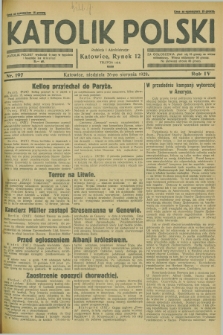 Katolik Polski. R.4, nr 197 (26 sierpnia 1928) + dod.
