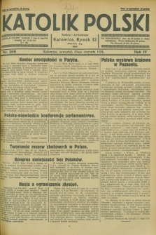 Katolik Polski. R.4, nr 200 (30 sierpnia 1928) + dod.