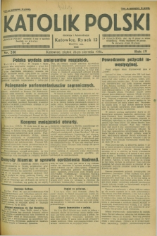 Katolik Polski. R.4, nr 201 (31 sierpnia 1928) + dod.