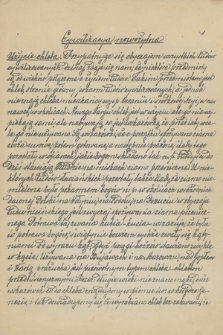 Fragment papierów Józefa Kleczyńskiego z lat 1885–1900