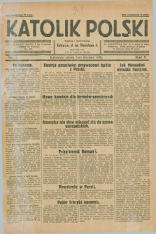 Katolik Polski. R.5, nr 4 (5 stycznia 1929) + dod.
