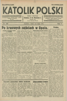 Katolik Polski. R.5, nr 101 (1 maja 1929) + dod.