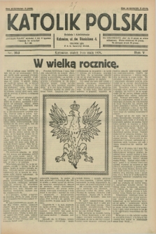 Katolik Polski. R.5, nr 103 (3 maja 1929) + dod.