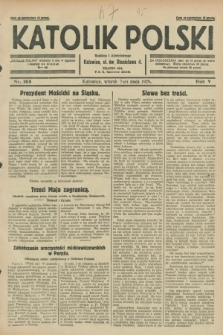 Katolik Polski. R.5, nr 105 (7 maja 1929) + dod.